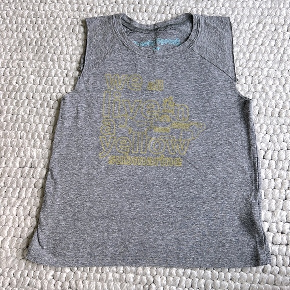 Rowdy sprouts tank top 4T Beatles yellow submarine - Picture 1 of 5